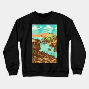 WILD WATERFALL Crewneck Sweatshirt